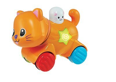 WinFun ``Vajuta ja sõida`` kass heli ja valgusega hind ja info | Poiste mänguasjad | kaup24.ee