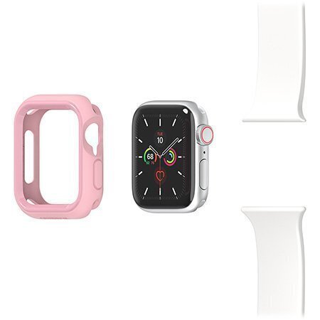 Apple Watch Series 6/SE/4/5 44mm ümbris Otterbox EXO EDGE - roosa hind ja info | Nutikellade ja nutivõrude tarvikud | kaup24.ee