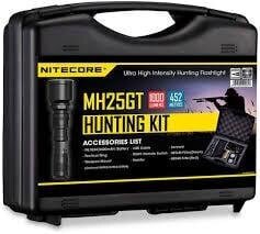 FLASHLIGHT HUNTING 1000 LUMENS/MH25GT HUNTING KIT NITECORE hind ja info | Taskulambid, prožektorid | kaup24.ee