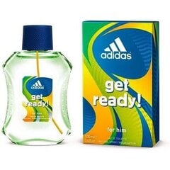 <p>Adidas Get Ready! For Him EDT для мужчин 100 мл</p>
 цена и информация | Adidas Духи | kaup24.ee