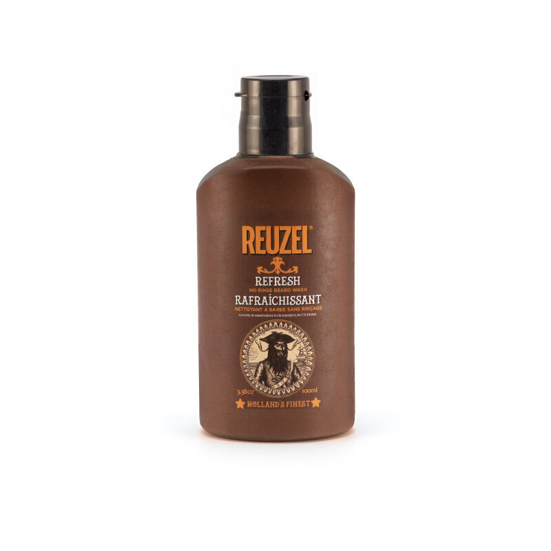 REUZEL Refresh No Rinse Beard Wash habeme šampoon 100 ml hind ja info | Raseerimisvahendid | kaup24.ee