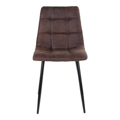 2-tooliga komplet Middelfart, pruun цена и информация | Стулья для кухни и столовой | kaup24.ee
