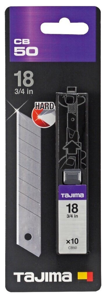 Tajima varutera DORA 18mm, 10 tk. hind ja info | Käsitööriistad | kaup24.ee