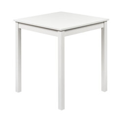 Обеденный стол Vita, белый цена и информация | Кухонные и обеденные столы | kaup24.ee