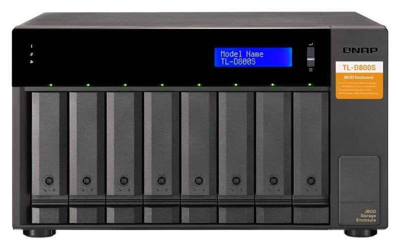 NAS STORAGE TOWER 8BAY/TL-D800S QNAP цена и информация | Välised kõvakettad (SSD, HDD) | kaup24.ee