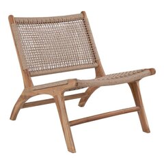 Кресло Derby, коричневый цена и информация | Садовые стулья, кресла, пуфы | kaup24.ee