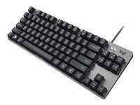 Juhtmega klaviatuur Logitech K835 TKL, Graphite/Slate Grey, Nordic hind ja info | Klaviatuurid | kaup24.ee