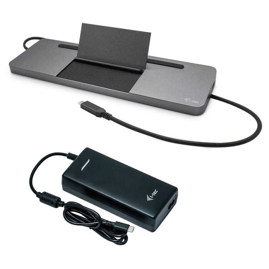 I-TEC USB-C Metal Dock + laadija 112W цена и информация | Sülearvuti tarvikud | kaup24.ee
