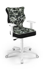 Офисный стул Entelo Duo ST33 6, черный / зеленый цена и информация | Офисные кресла | kaup24.ee