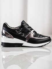 Женская повседневная обувь, черная 891235532 цена и информация | Спортивная обувь, кроссовки для женщин | kaup24.ee
