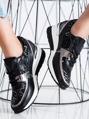 Женская повседневная обувь, черная 891235532 цена и информация | Спортивная обувь, кроссовки для женщин | kaup24.ee