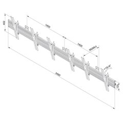 NEOMOUNTS Menuboard wall mount hind ja info | Kinnitusvahendid | kaup24.ee