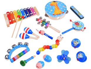 Puidust muusikariistad цена и информация | Развивающие игрушки | kaup24.ee
