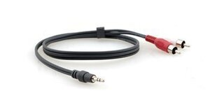 KRAMER C-A35M/2RAM-15 3.5MM STEREO AUDIO TO TWO RCA (MALE - MALE) CABLE (15') 4.6M hind ja info | Kaablid ja juhtmed | kaup24.ee