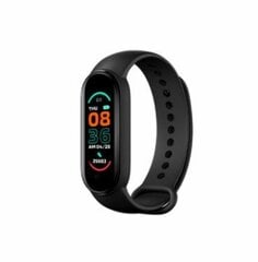 Смарт-браслет Nobitech M6 Smartband, черный цена и информация | Смарт-часы (smartwatch) | kaup24.ee