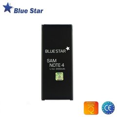 BlueStar аккумулятор для Samsung N910 Galaxy Note 4 Li-Ion 3400 мАч, Аналог EB-BN910BBE цена и информация | Аккумуляторы для телефонов | kaup24.ee