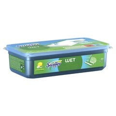 Сменный блок для влажных салфеток Swiffer Sweeper Wet, 20 шт. цена и информация | Инвентарь для уборки и принадлежности | kaup24.ee