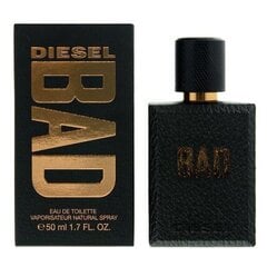 Diesel Bad EDT meestele 50 ml hind ja info | Meeste parfüümid | kaup24.ee