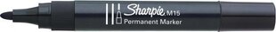 Marker Sharpie M15, must цена и информация | Принадлежности для рисования, лепки | kaup24.ee