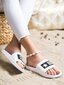 Naiste lahtised kingad, valge 891212025 hind ja info | Naiste sandaalid | kaup24.ee