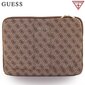 Guess Sleeve GUCS134GB 13" brązowy /brown 4G UPTOWN hind ja info | Tahvelarvuti kaaned ja kotid | kaup24.ee