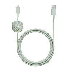 Laadimisjuhe Native Union NIGHT USB-A to LIGHTNING - SAGE-3M цена и информация | Смарттехника и аксессуары | kaup24.ee