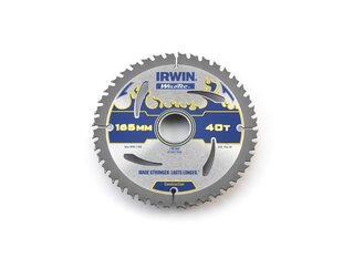 Режущий диск Irwin Weldtec 165x30(20)x40T 2,4 мм ATB цена и информация | Механические инструменты | kaup24.ee