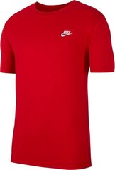 Nike Футболки Для мужчин NSW Tee Swoosh 12Month Red цена и информация | Мужские футболки | kaup24.ee