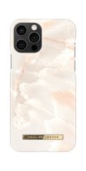 Telefoniümbris iDeal of Sweden iPhone 12/12 Pro Rose Pearl Marble hind ja info | Telefoni kaaned, ümbrised | kaup24.ee