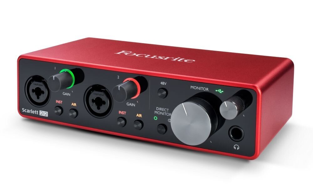 Focusrite Scarlett 2i2 hind ja info | Helikaardid | kaup24.ee