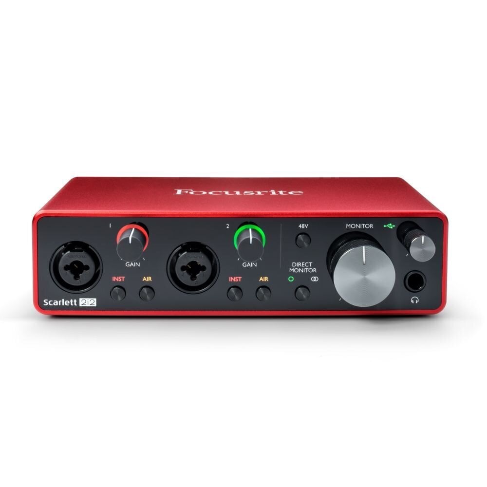 Focusrite Scarlett 2i2 hind ja info | Helikaardid | kaup24.ee