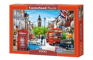 Pusle Castorland London, 1500 osaline hind ja info | Pusled | kaup24.ee