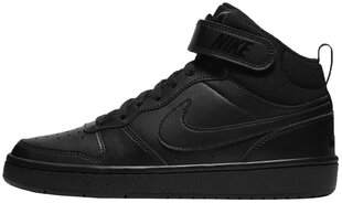 Nike Jalatsid Court Borough Mid 2 Black CD7782 001/6 hind ja info | Laste spordijalatsid | kaup24.ee