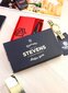 Naiste nahast rahakott "STEVENS" punane Z02 / BR-210 RFID kaitsega hind ja info | Naiste rahakotid | kaup24.ee