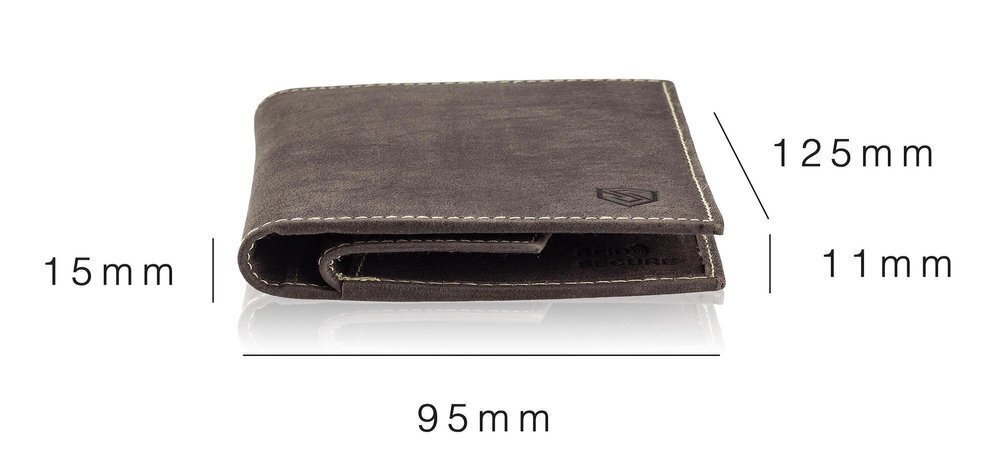 Meeste nahast rahakott STEVENS RFID kaitsega Slim SLIM hind ja info | Meeste rahakotid | kaup24.ee