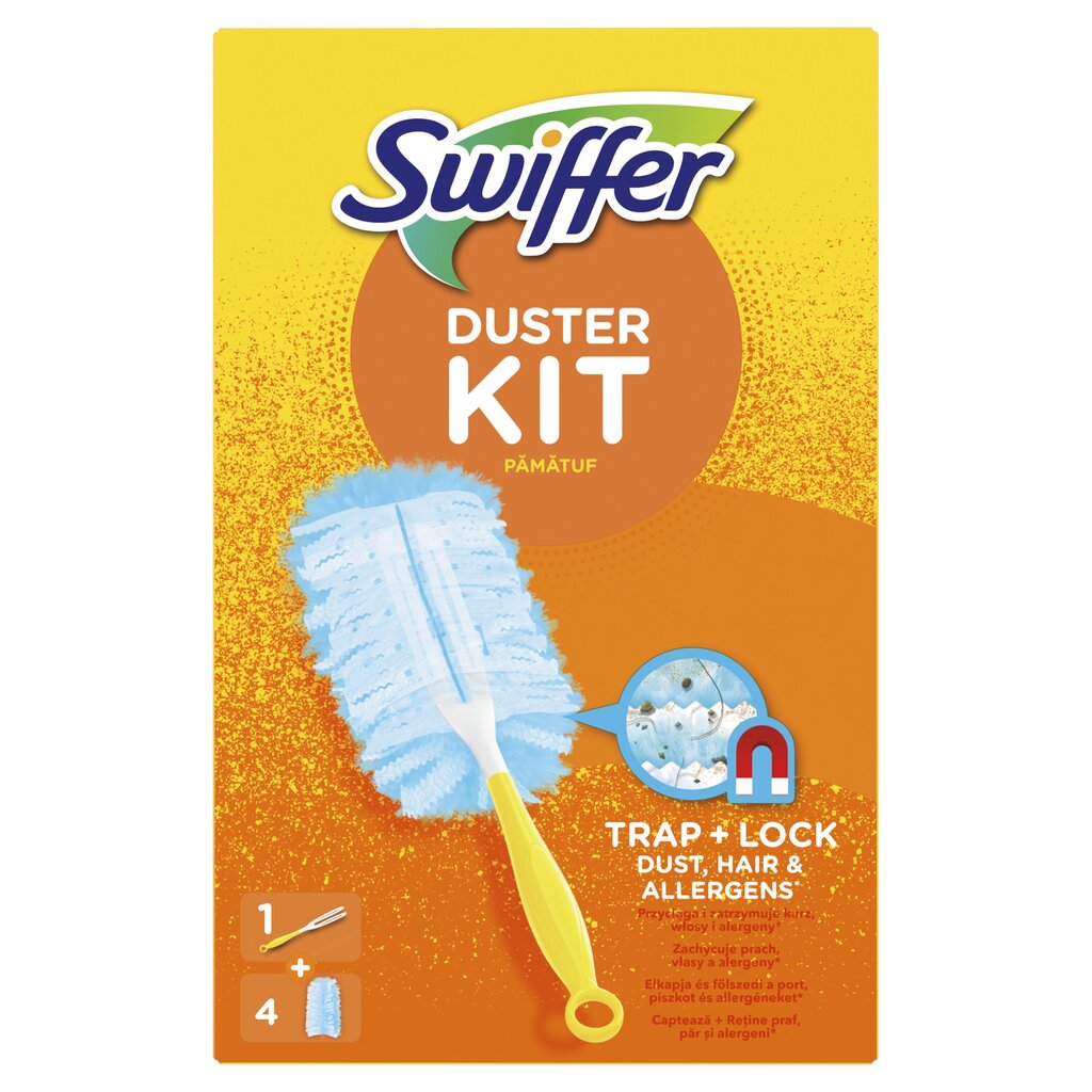 Swiffer Duster Starert Kit mini + 4 tk lisa цена и информация | Puhastustarvikud | kaup24.ee