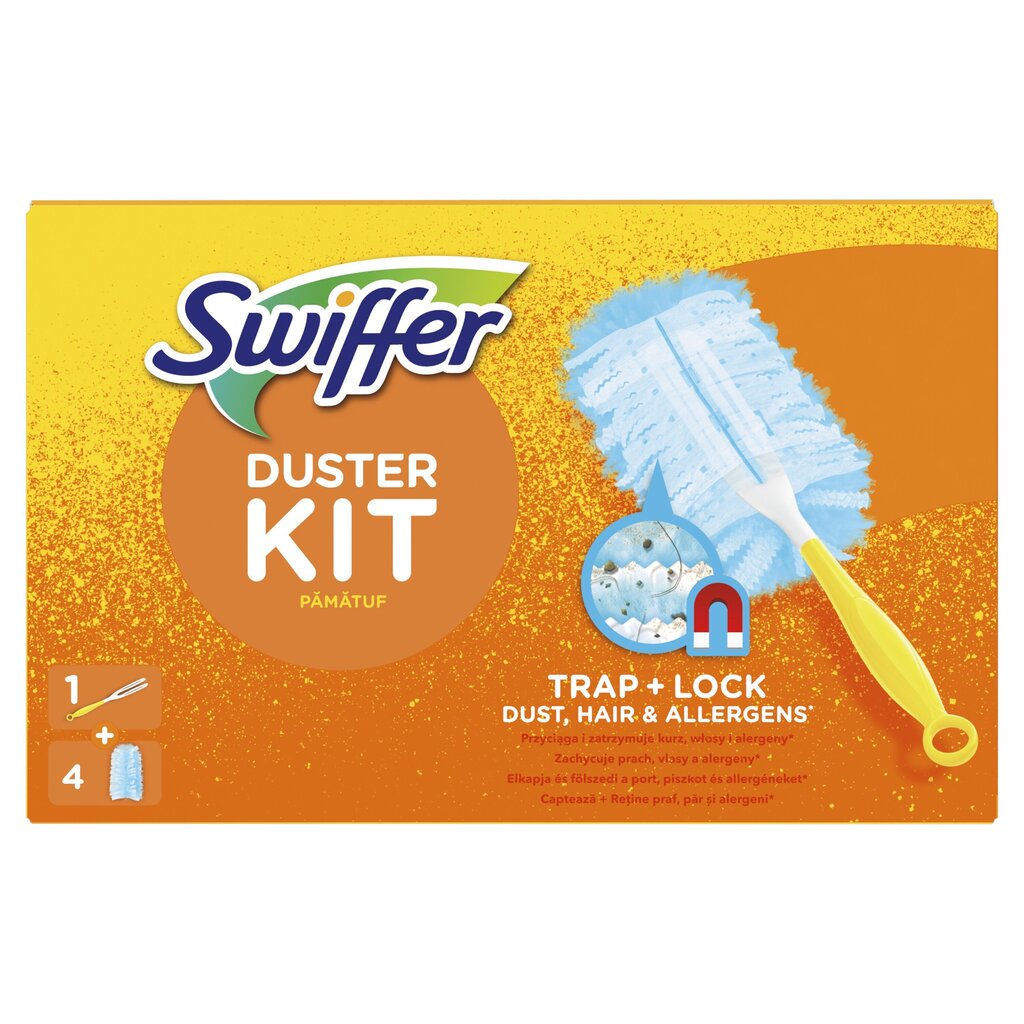 Swiffer Duster Starert Kit mini + 4 tk lisa цена и информация | Puhastustarvikud | kaup24.ee