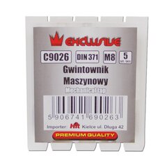 Keermestaja M8x1,25mm 5tuk цена и информация | Механические инструменты | kaup24.ee