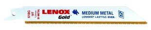 Sirge saagimise saetera metallile Lenox GOLD 150mm18TPI hind ja info | Käsitööriistad | kaup24.ee