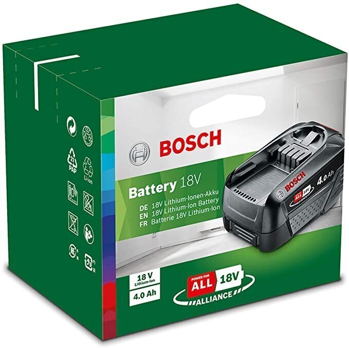 Aku Bosch PBA 18 / 18 V / 4,0 Ah цена и информация | Aiatööriistade lisatarvikud | kaup24.ee