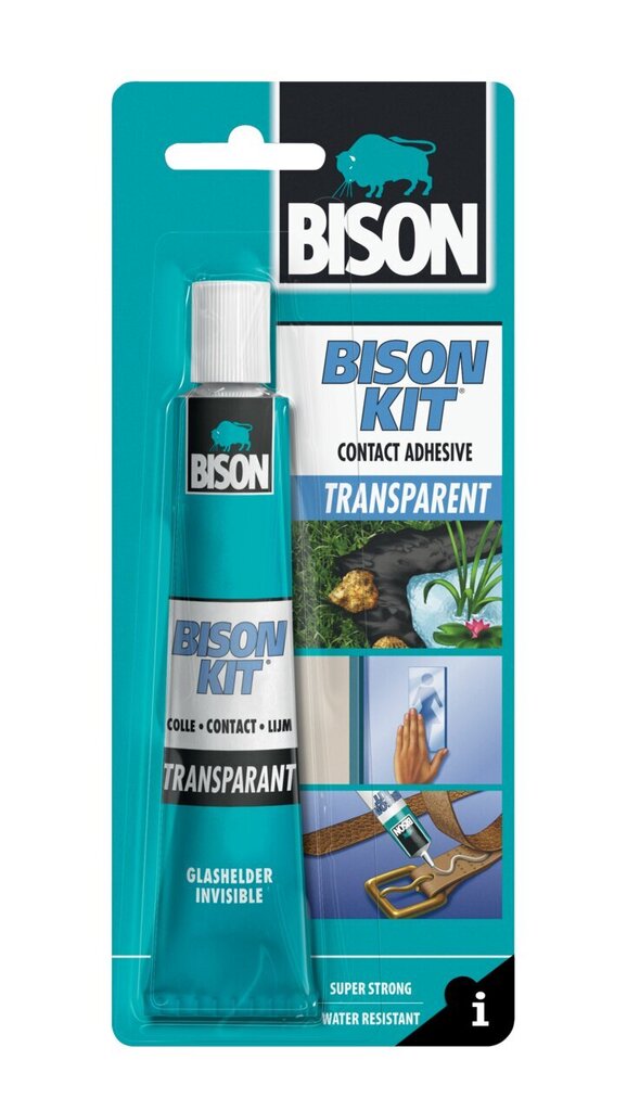 Kontaktliim Bison Kit® Transparant, 50ml цена и информация | Liimid | kaup24.ee