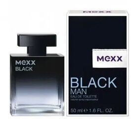 Mexx Black EDP meestele 50 ml цена и информация | Мужские духи | kaup24.ee