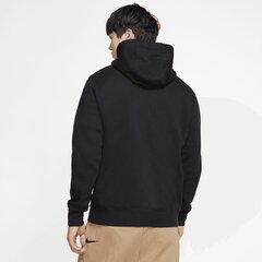 Nike meeste dressipluus NSW CLUB HOODIE, must цена и информация | Мужские толстовки | kaup24.ee