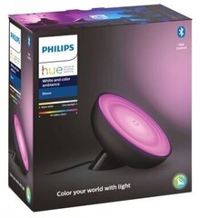 PHILIPS HUE BLOOM TABLE LAMP BLACK цена и информация | Потолочные светильники | kaup24.ee