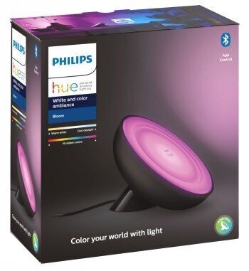 PHILIPS HUE BLOOM TABLE LAMP BLACK цена и информация | Laelambid | kaup24.ee