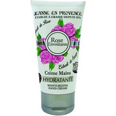 Niisutav kätekreem Jeanne en Provence Kütkestav roos 75 ml hind ja info | Kehakreemid, losjoonid | kaup24.ee