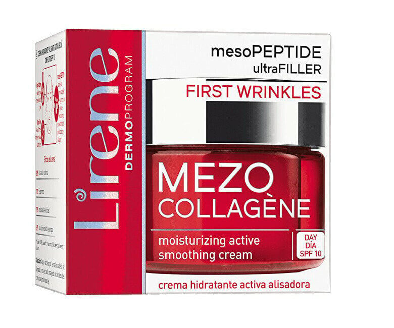 LIRENE Mezo Collagene pinguldav päevakreem SPF10 40+ 50ml цена и информация | Näokreemid | kaup24.ee