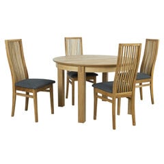 Обеденный комплект CHICAGO NEW с 4-мя стульями цена и информация | Комплекты мебели для столовой | kaup24.ee