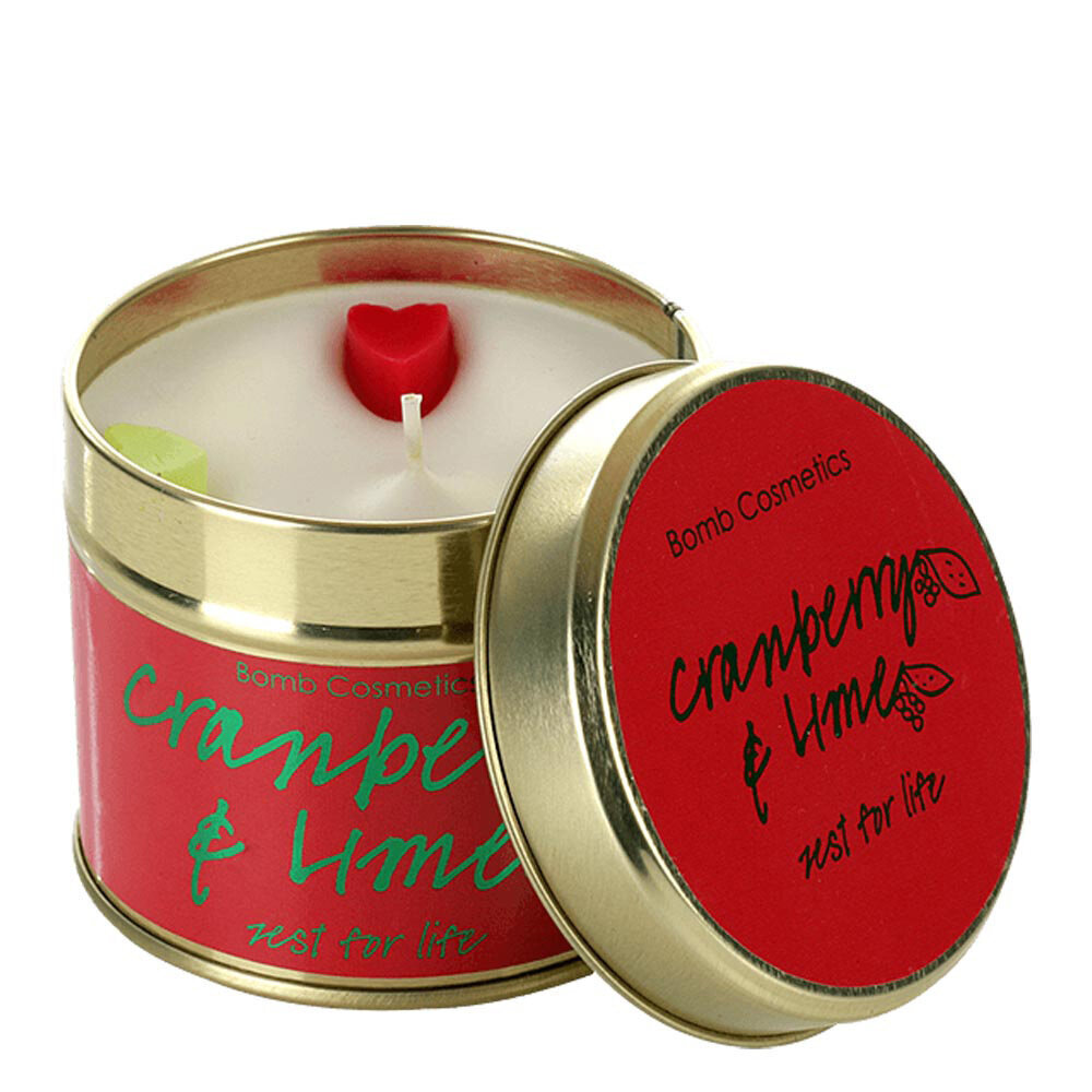BOMB COSMETICS Bomb Cosmetics küünal cranberry & lime цена и информация | Küünlad, küünlajalad | kaup24.ee