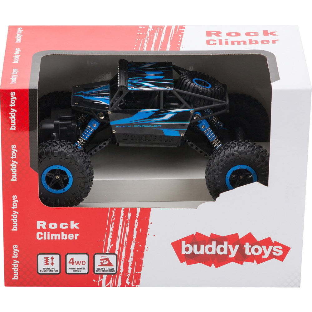 Maastur kaugjuhitimispuldiga Monster Truck Rock Climber Buddy Toys, 1:18 цена и информация | Poiste mänguasjad | kaup24.ee